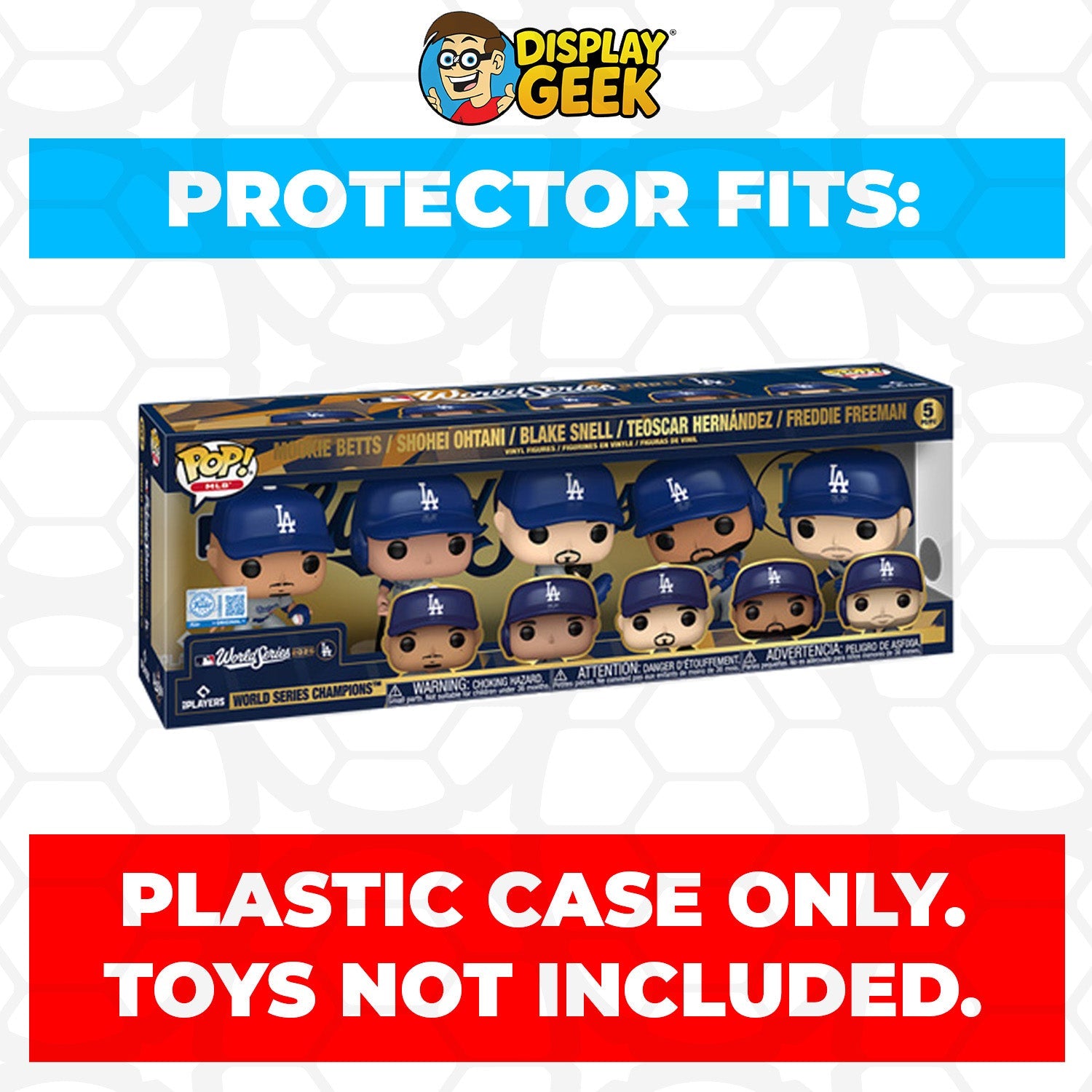 Funko POP! 5 Pack Los Angeles Dodgers MLB 2025 World Series
