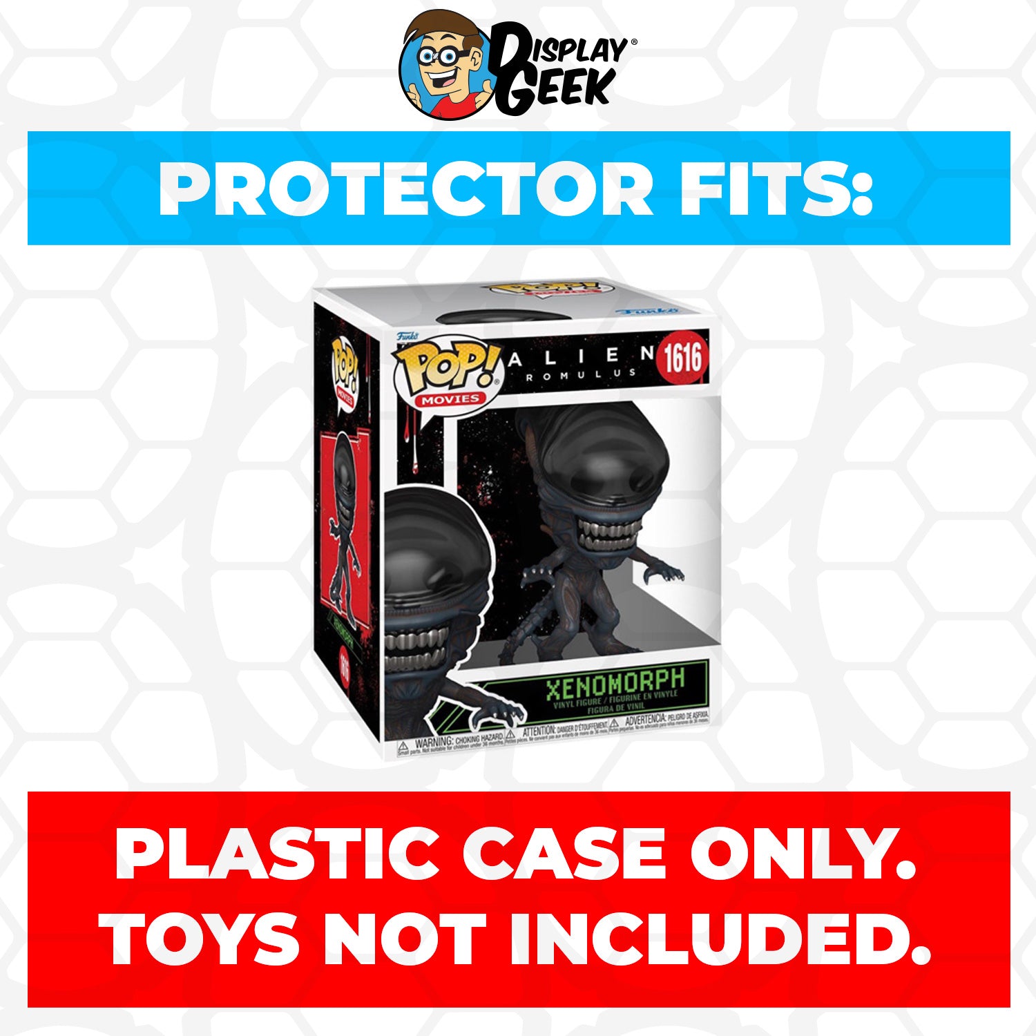 Funko POP! 6 inch Xenomorph #1616 Super Size Pop Protector