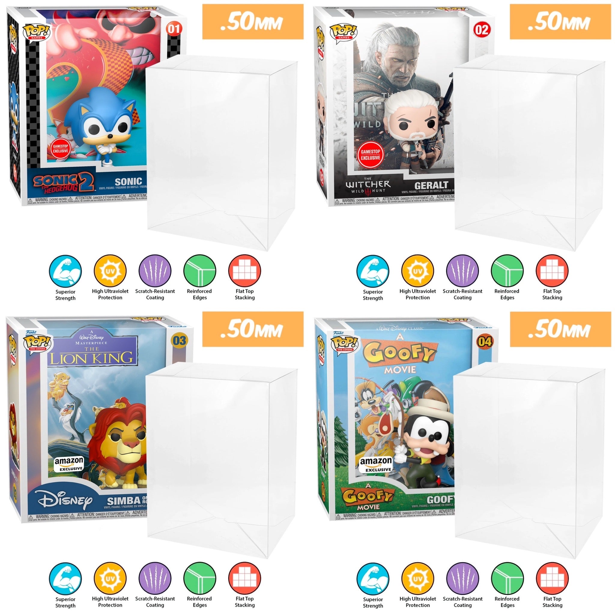 NEW PROTECTORS - Funko POP! VHS & Game Covers Pop In Stock!– Geek, Inc.