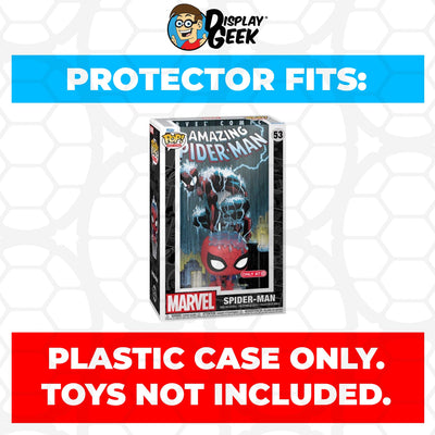 Funko POP! Comic Covers The Amazing Spider-Man #53 Pop Protector Size Confirmed by Display Geek
