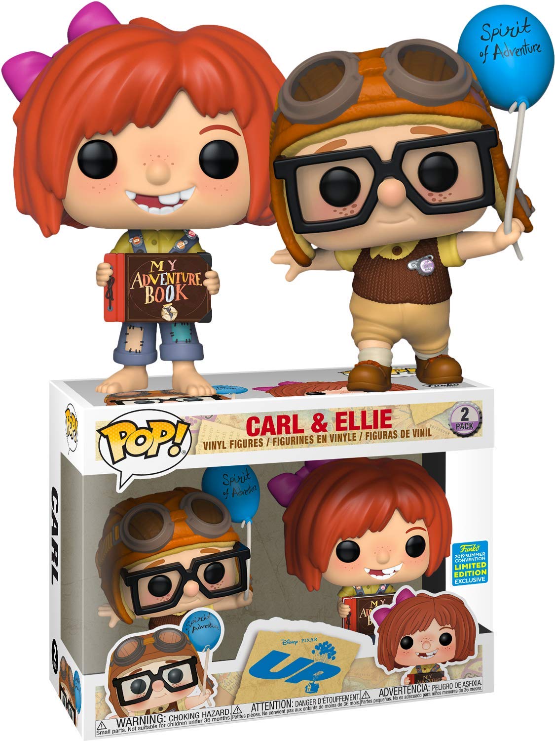 Disney authentic Up Funko Pops