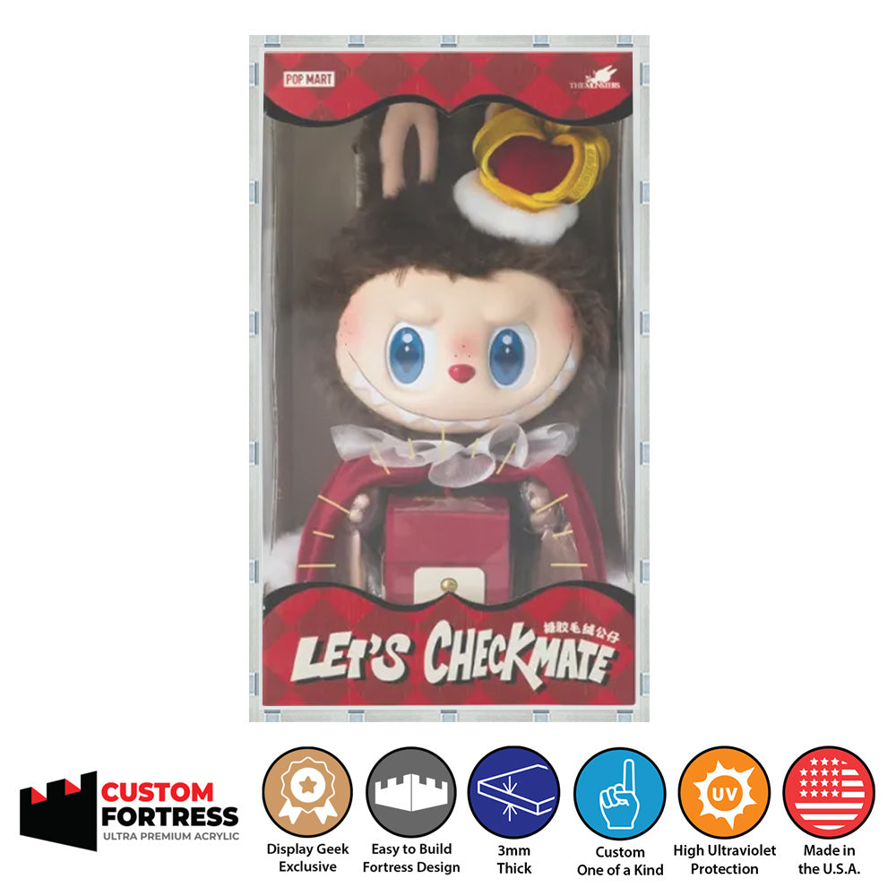 Custom Acrylic Hard Case for LET'S CHECKMATE LABUBU DOLL Pop