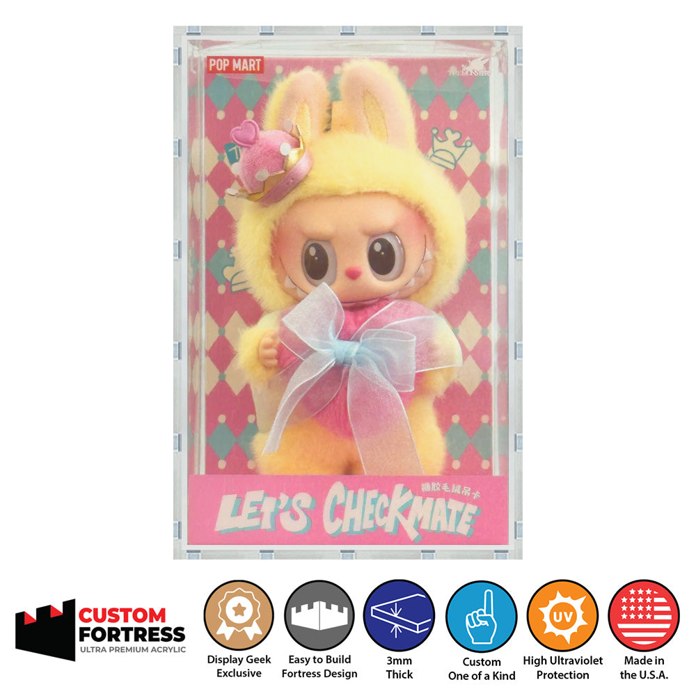 Custom Acrylic Hard Case for LET'S CHECKMATE LABUBU HANGING CARD