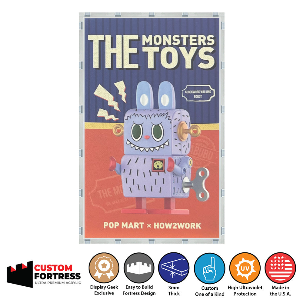 Custom Acrylic Hard Case for THE MONSTERS TOYS BLIND BOX Pop Mart