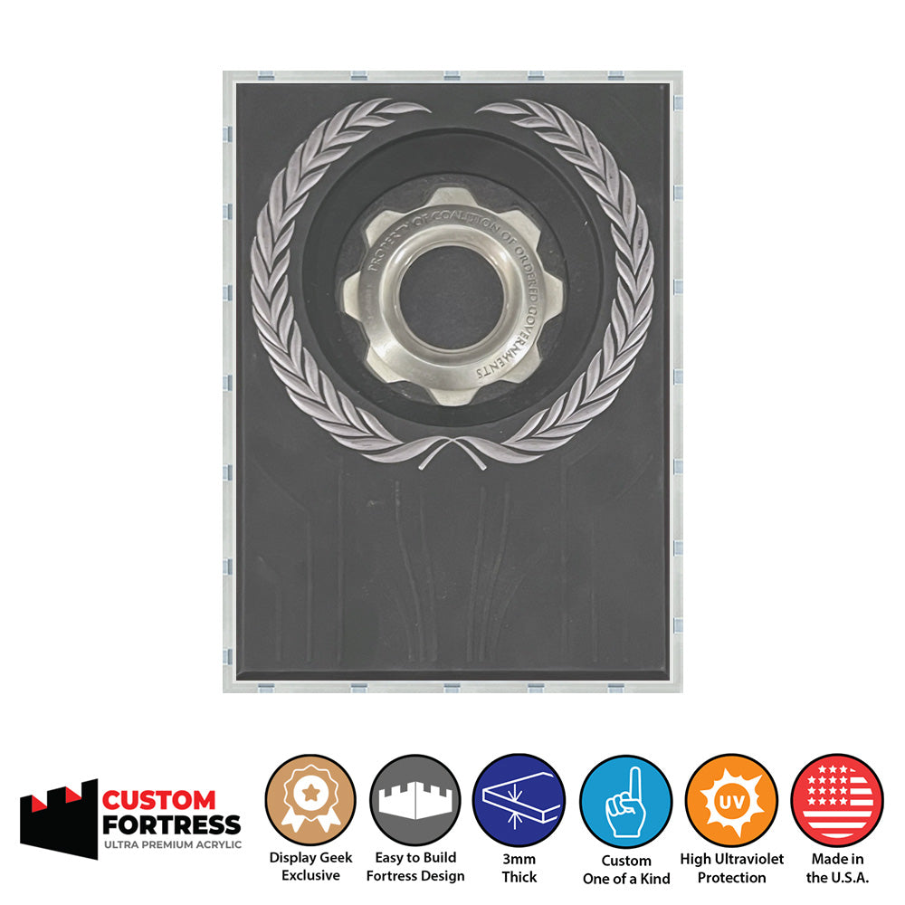 gears of war 3 limited edition Custom Acrylic Hard Case for XBOX 360 GEARS OF WAR 3 LIMITED EDITION V