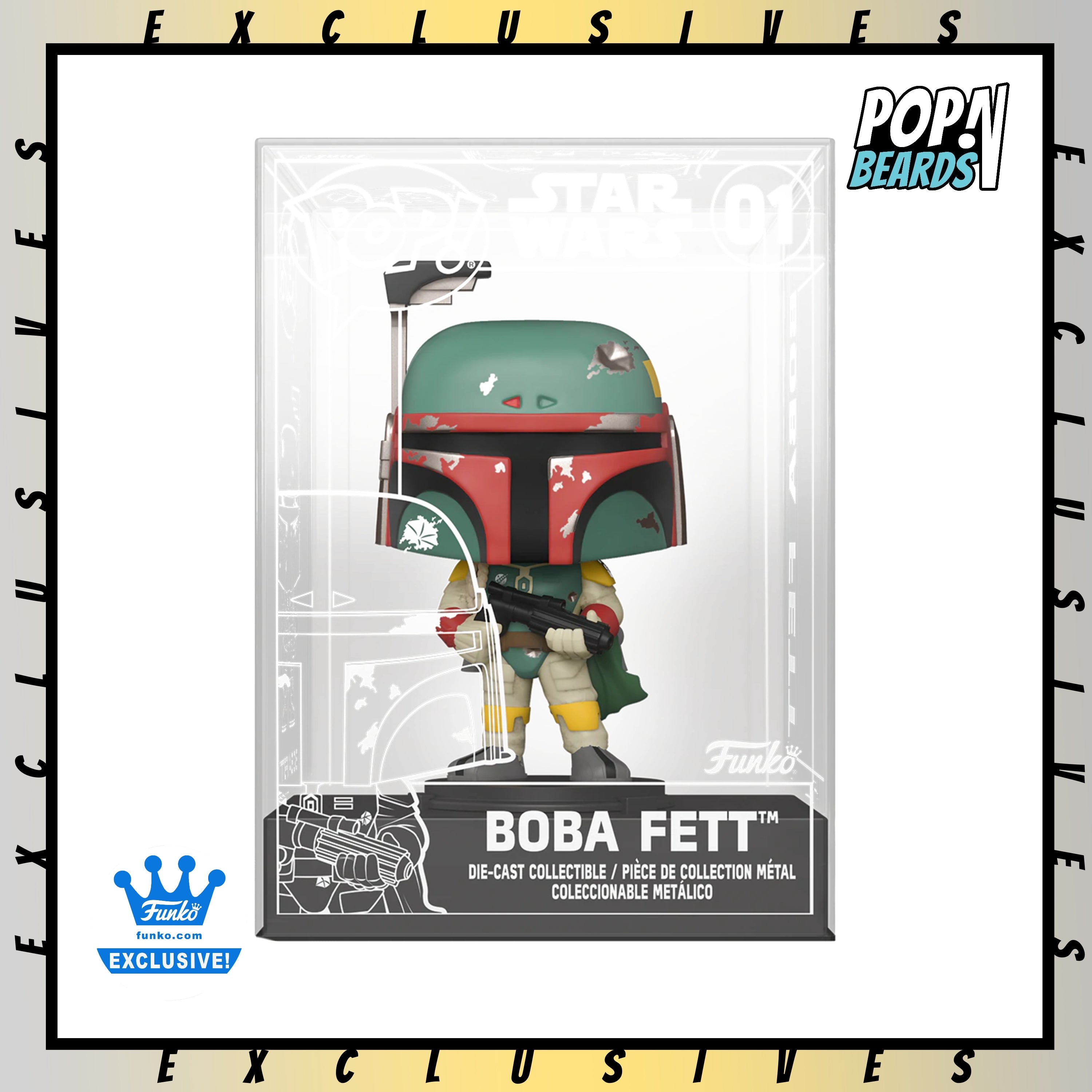 Star Wars sold Die-Cast Boba Fett #01