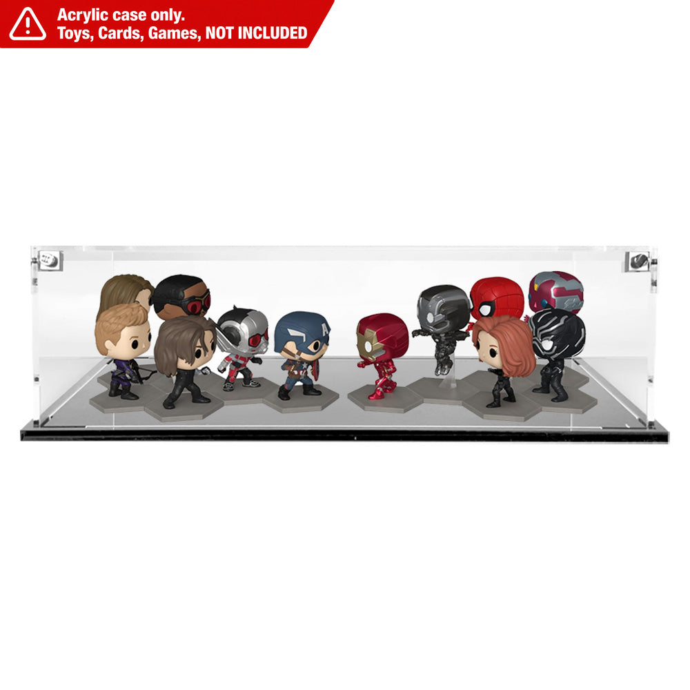 CAPTAIN AMERICA CIVIL WAR SET - 3mm thick Custom Acrylic Display 