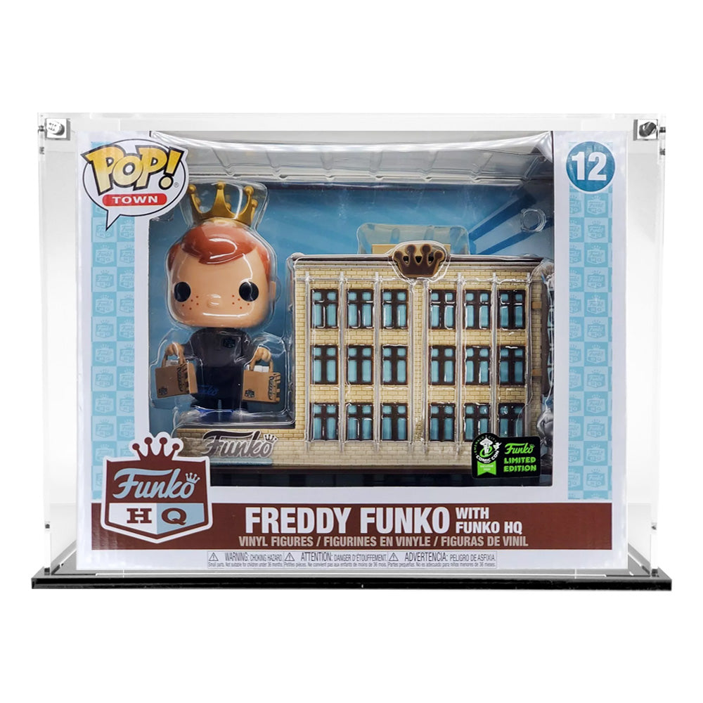 POP TOWN 3mm thick Custom Acrylic Display Case for Funko Pop