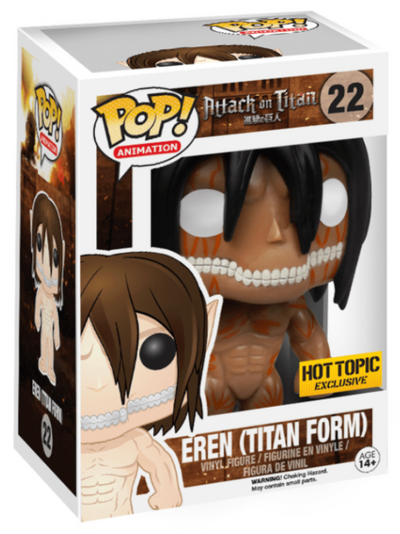 POP! Animation: 22 Attack on Titan, Eren (Titan Form) Exclusive