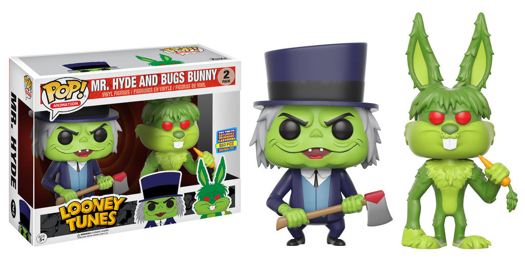 POP! Animation: 2 Pack Mr. Hyde & Bugs Bunny Exclusive