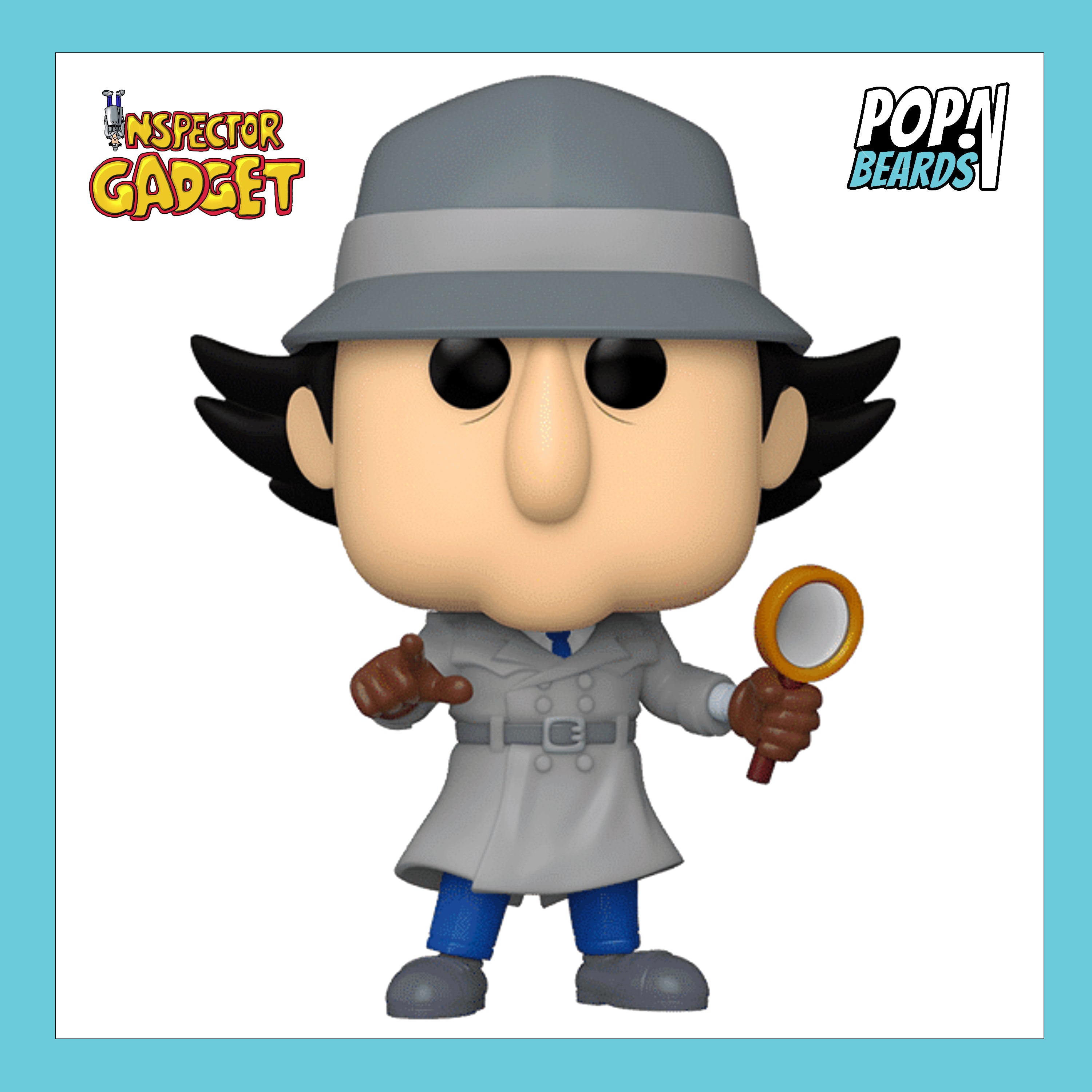 POP! Animation 892 Inspector Gadget, Inspector Gadget Display Geek, Inc.