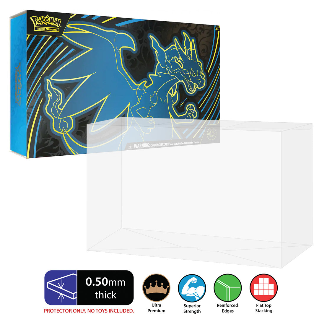 POKEMON TCG Mega Charizard X ex Ultra-Premium Collection Box Protector | Display Geek, Inc. POKEMON TCG Mega Charizard X ex Ultra-Premium Collection Box Protector | Display Geek, Inc.