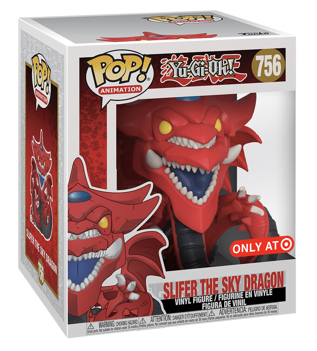 POP! Animation (Super Deluxe): 756 Yu-Gi-Oh!, Slifer the Sky Dragon Exclusive