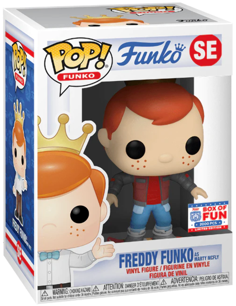 Freddy Funko as Marty Mcfly on sale Funko Pop