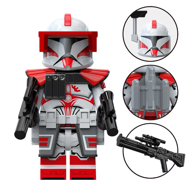 Commander Fox Coruscant Guard (Star Wars) - Custom Building Blocks