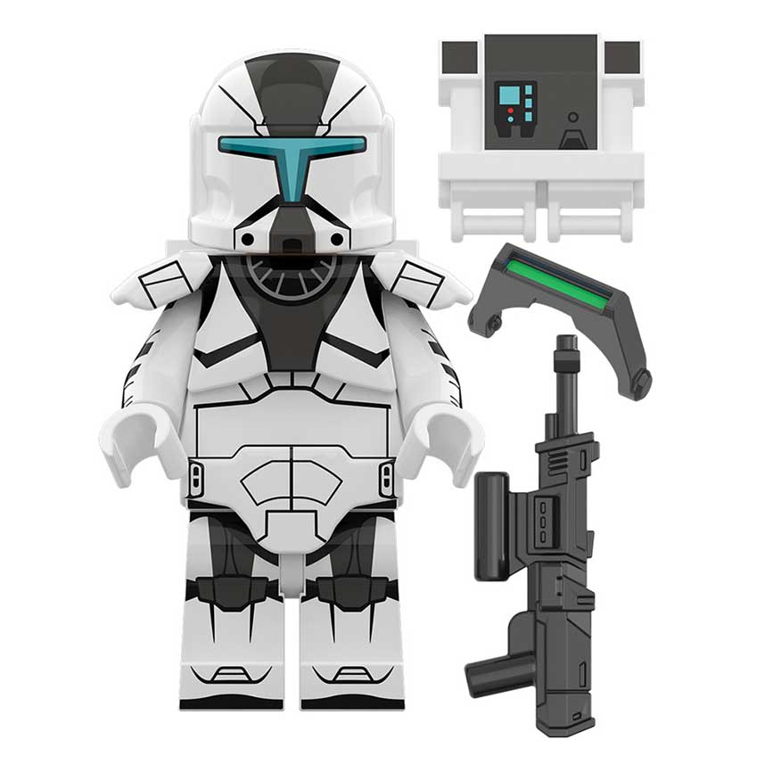 Clone Army Customs Custom Lego Clone Wars Minifigures Black