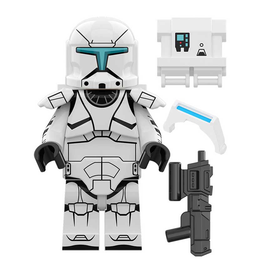 Clone Commando Clone Trooper (Star Wars) Custom Building Blocks Mini Figures Compatible with LEGO
