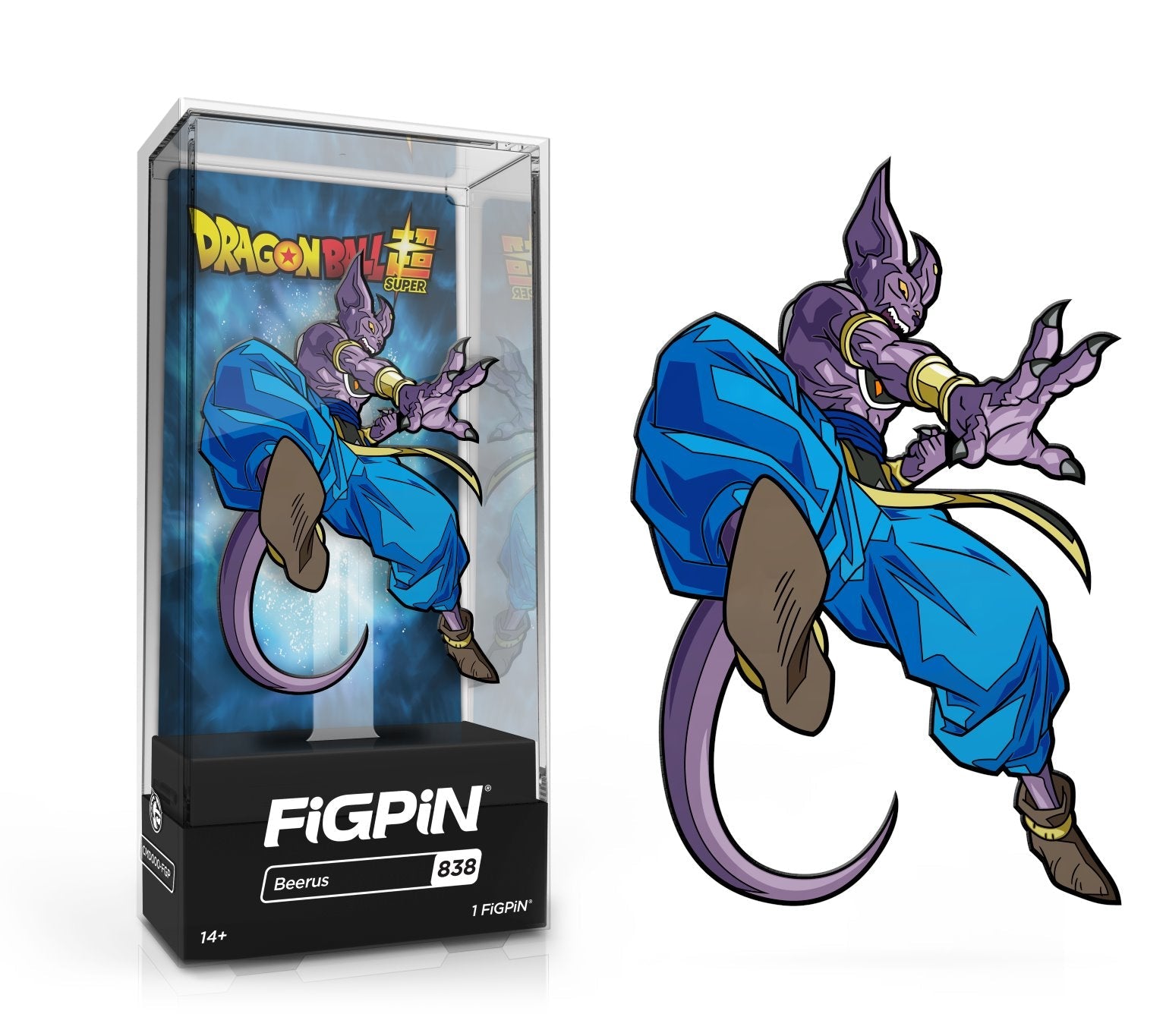 Figpin Dragon Ball Super Beerus 838 Display Geek Inc 6300