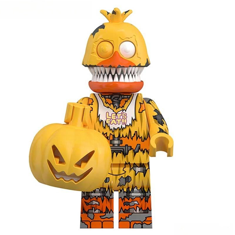Jack o' Chica (Five Nights at Freddy's) - Custom Building Blocks
