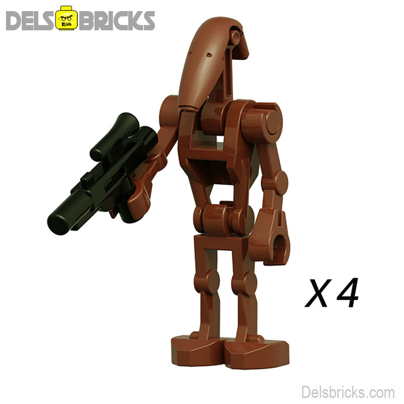 Geonosis Battle Droid (Star Wars) Custom Building Blocks Mini Figures Compatible with LEGO