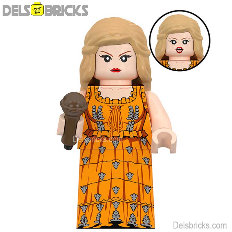 Famous People Real Lego Person Taylor Swift Eras Tour Set 2-4