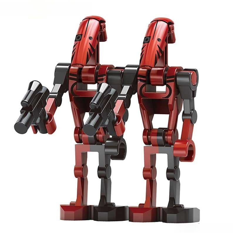 Set of 2 - Mister Bones Battle Droids (Star Wars) - Custom