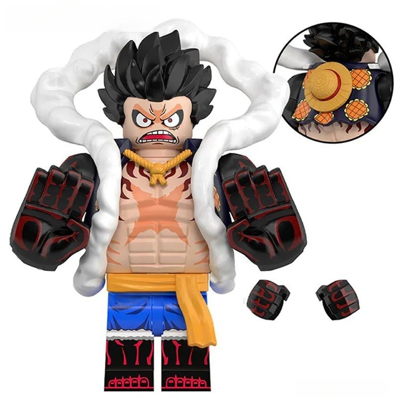 ボイプラ ポップアップ　アーカイブ展　上海　コレクトブック　リブ Monkey D Luffy (One Piece) - Custom Building Blocks Mini Figures