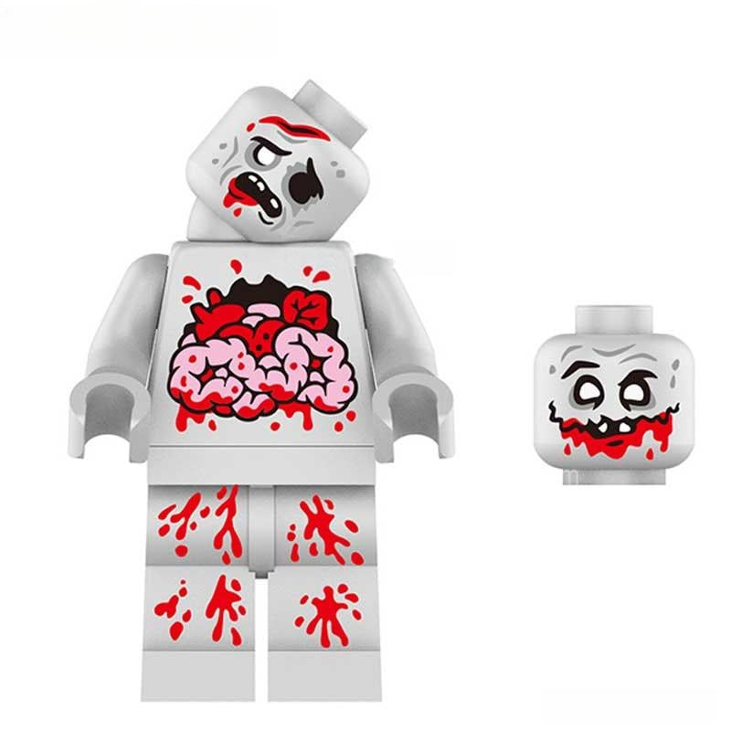 Zombie (Classic Horror) - Custom Building Blocks Mini Figures