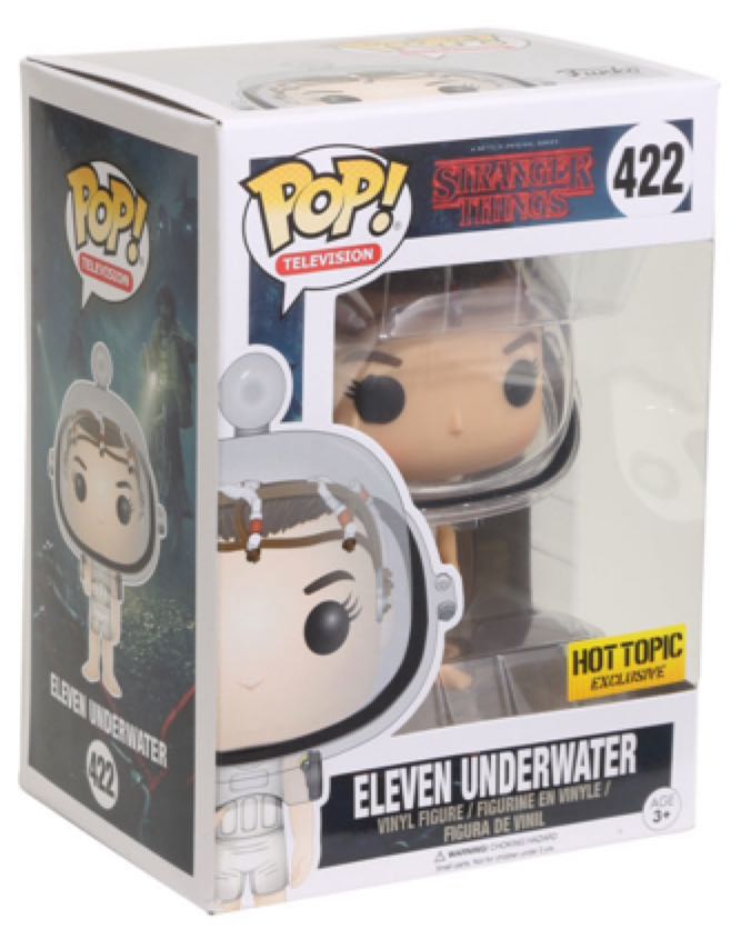 POP Television 422 Stranger Things Eleven Underwater Exclusive Display Geek Inc
