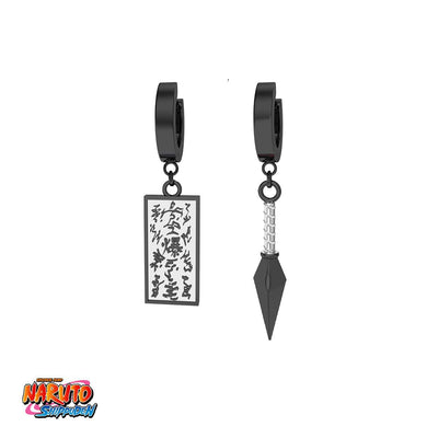 Naruto™ Paper Bomb Kunai Earrings