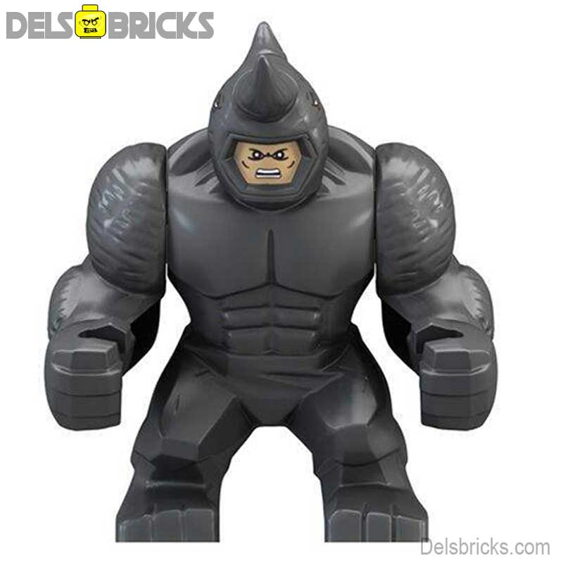 Rhino (Marvel Spider-Man) Custom Building Blocks Mini Figures Compatible with LEGO
