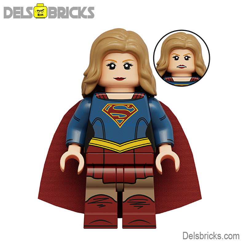 Supergirl (DC) Custom Building Blocks Mini Figures Compatible with LEGO