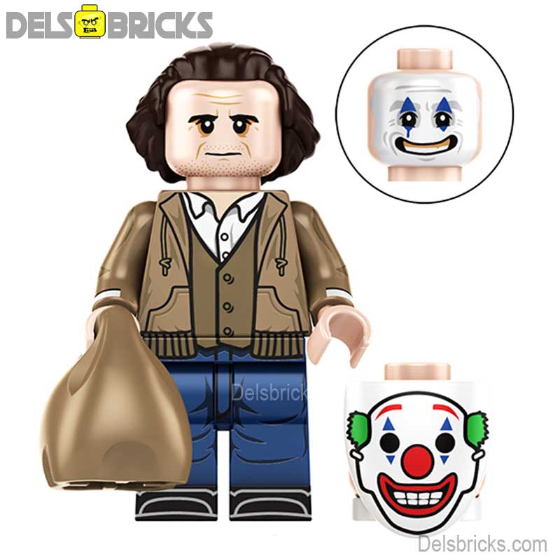 Arthur Fleck The Joker Joaquin Phoenix (DC) Custom Building Blocks Mini Figures Compatible with LEGO