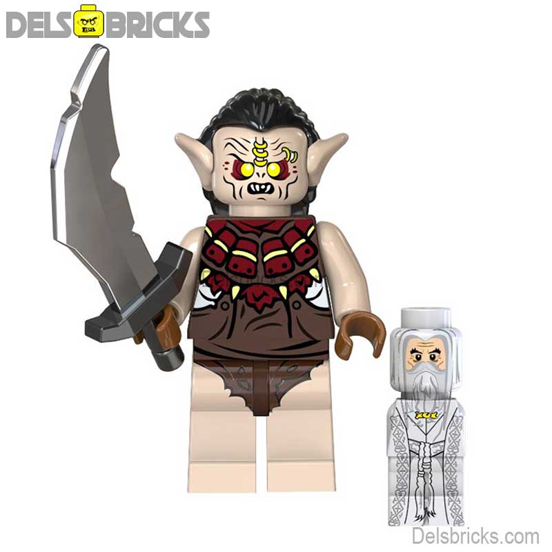 Orcs (The Lord of the Rings) Custom Building Blocks Mini Figures  Compatible with LEGO