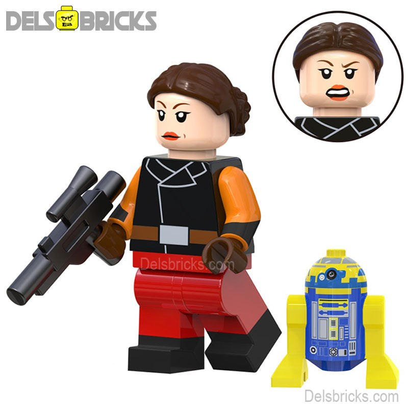 Padme Amidala (Star Wars) Custom Building Blocks Mini Figures