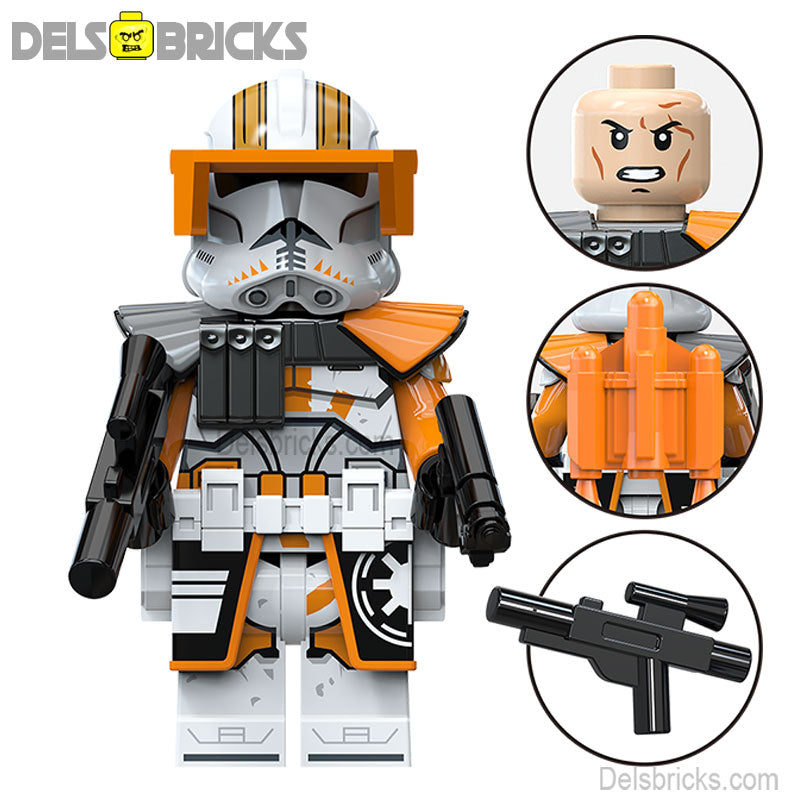 Commander Cody (Star Wars) Custom Building Blocks Mini Figures Compatible with LEGO
