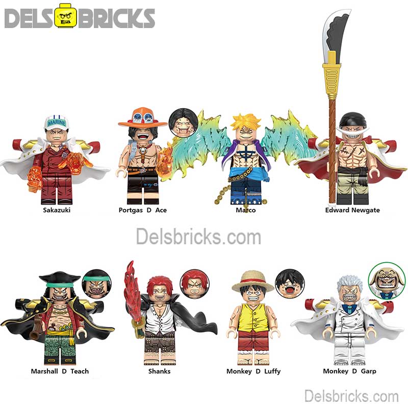 One Piece anime manga Building blocks / / building set good