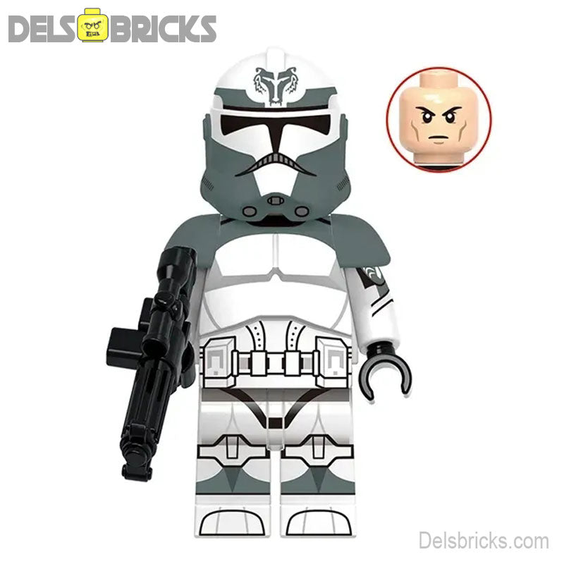 Wolf Pack 104th Battalion Clone Trooper Star Wars Custom Building Blocks Mini Figures Compatible with LEGO