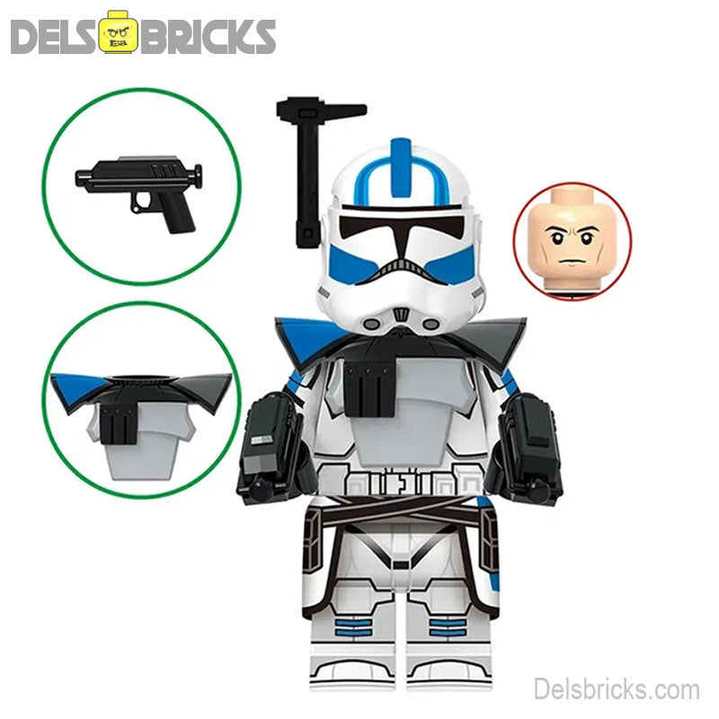 ARC Trooper Echo (Star Wars) Custom Building Blocks Mini Figures Compatible with LEGO