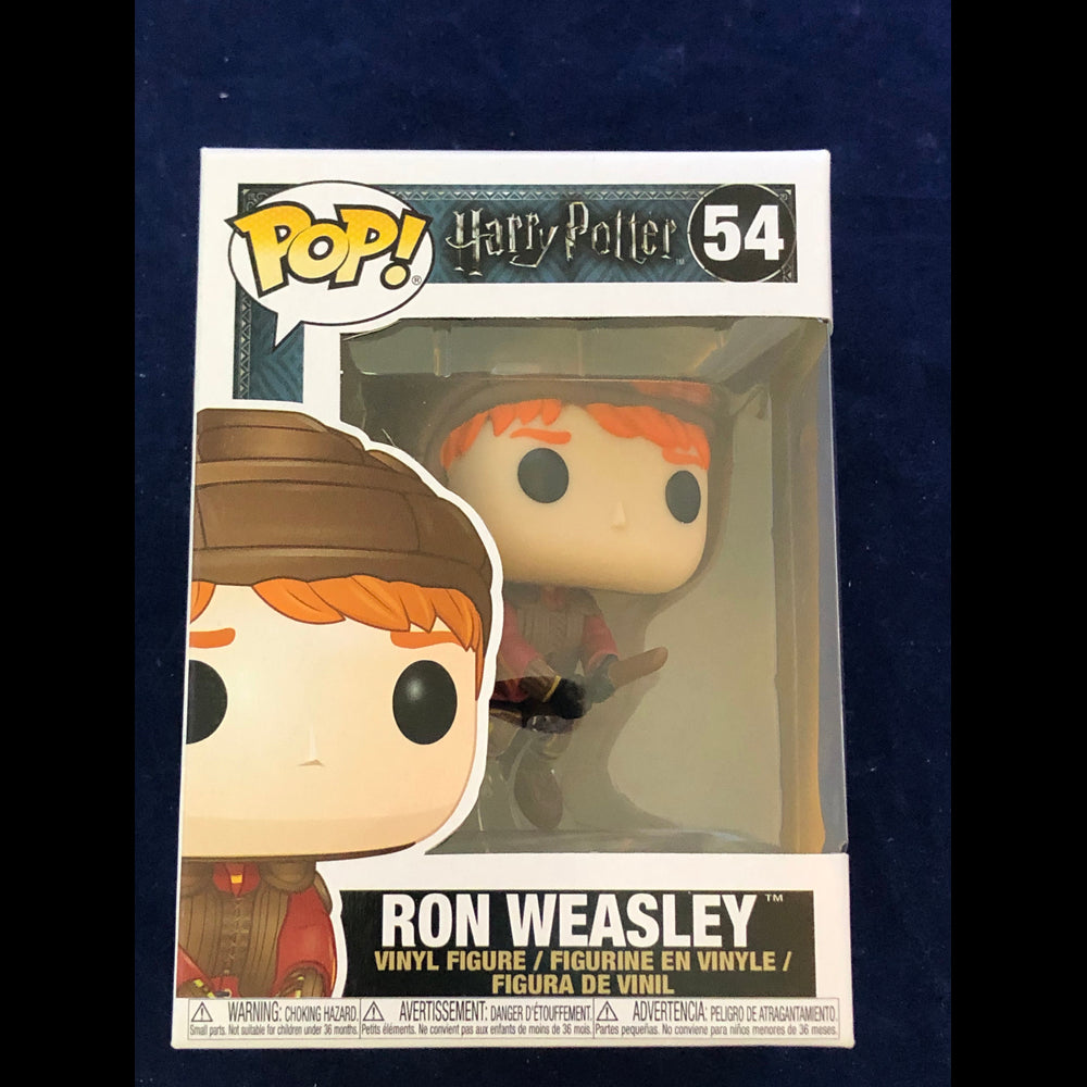 Funko Pop Movies: Harry Potter - Ron Weasley On Broom Vinyl Figure (Bundled With Pop Box Protector Case