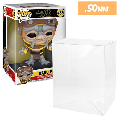 Funko POP! 10 inch Babu Frik #435 Jumbo Size Pop Protector Size CONFIRMED by Display Geek