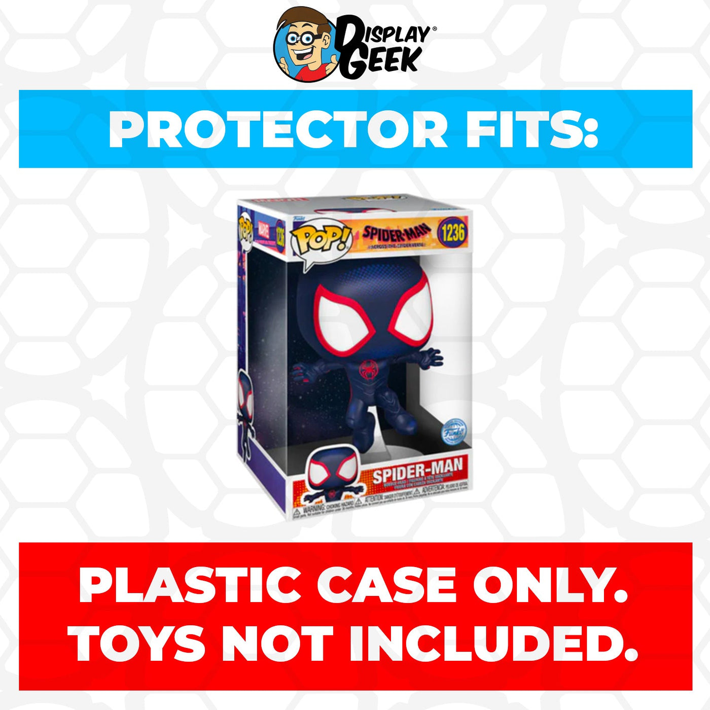 Funko POP! 10 inch Spider-Man Miles Morales #1236 Jumbo Size Pop Protector Size CONFIRMED!