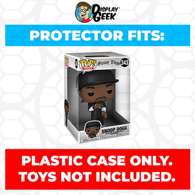 Funko POP! 10 inch Snoop Dogg #343 Jumbo Size Pop Protector CONFIRMED by Display Geek