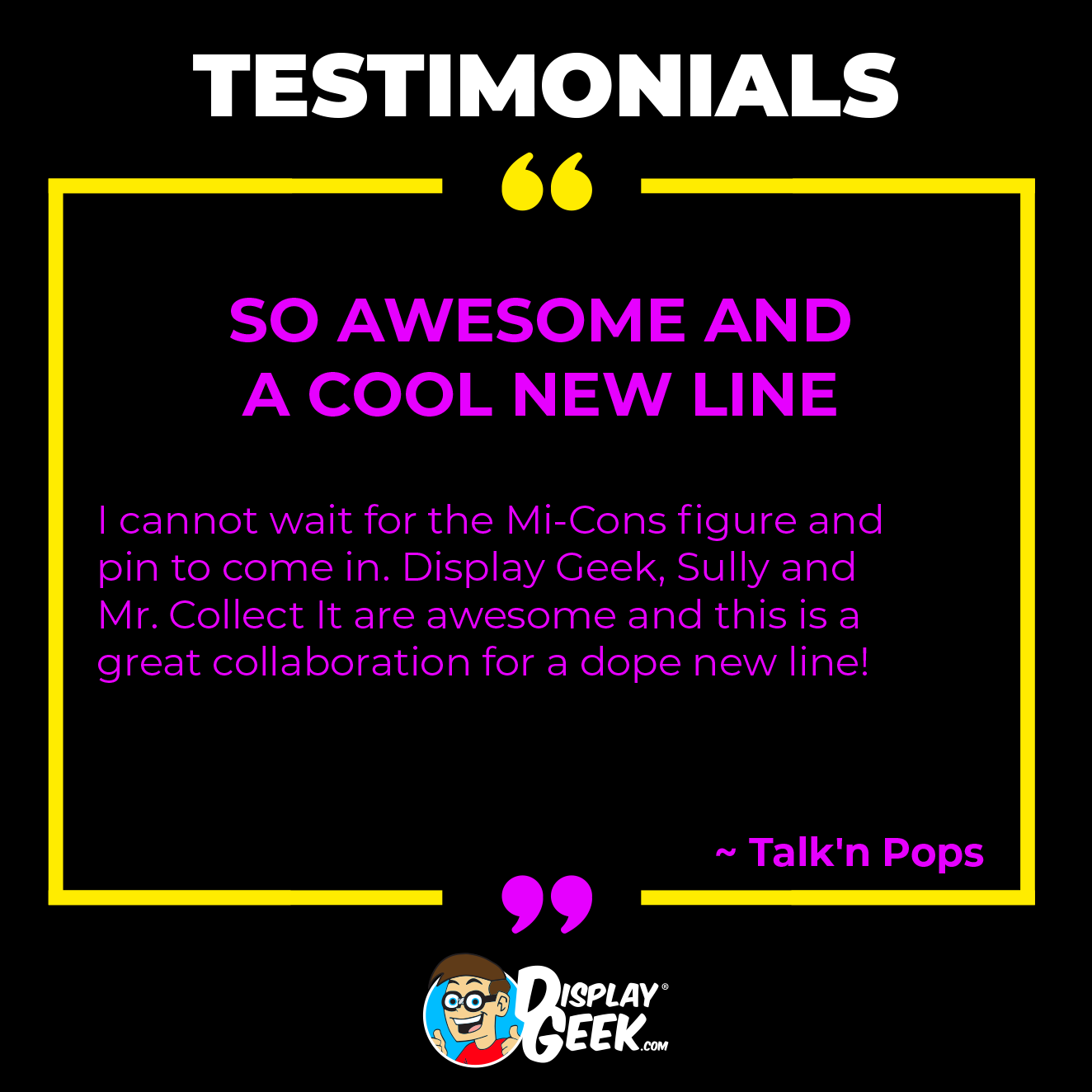 What They Say About Us Sully Mi-Cons Vinyl Figure Review