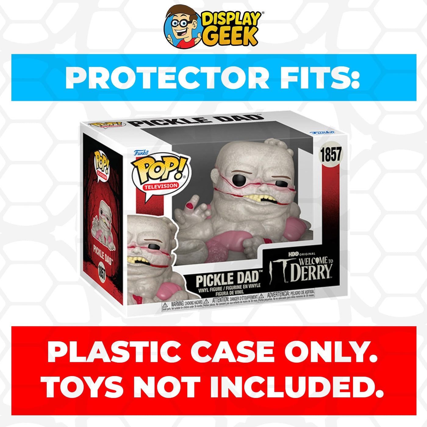Funko POP! 4 inch Pickle Dad #1857 Pop Protector Size CONFIRMED by