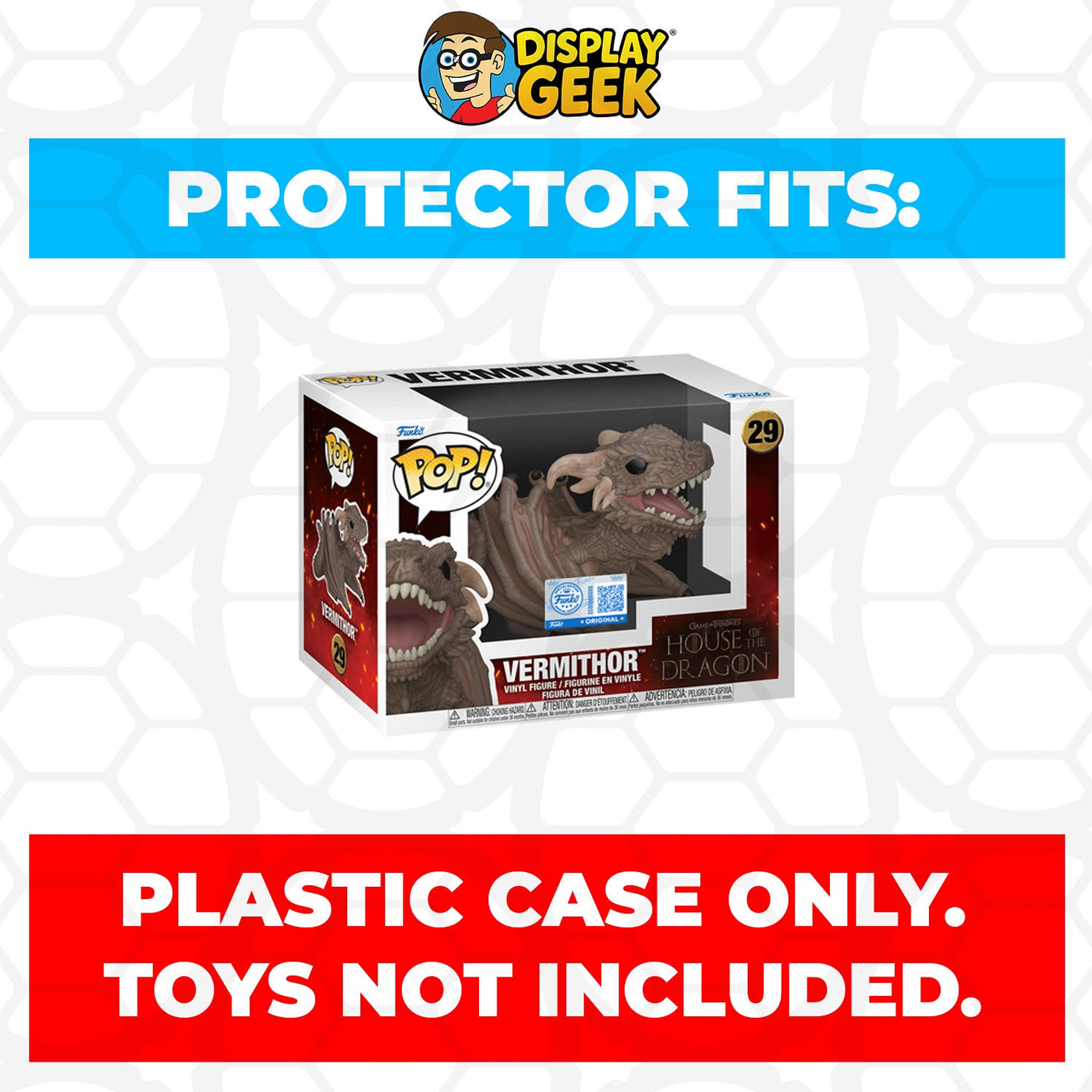 Funko POP! Vermithor #29 Pop Protector Size CONFIRMED by Display