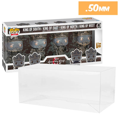 Funko POP! Four Heavenly Kings 4 Pack Pop Protector Size CONFIRMED!