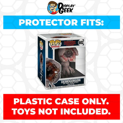 Funko POP! 6 inch Stranger Things - Demogorgon #602 Super Size Pop Protector CONFIRMED by Display Geek