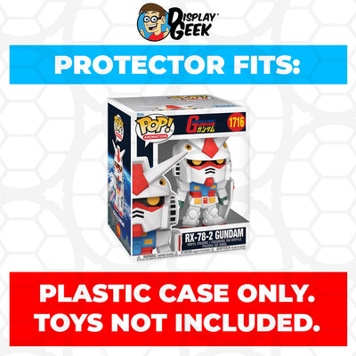 Funko POP! 6 inch Gundam - RX-78-2 Gundam Super Size Pop Protector CONFIRMED by Display Geek