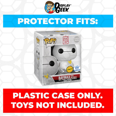Funko POP! 6 inch Baymax with Butterfly #1233 Super Size Pop Protector Size CONFIRMED!
